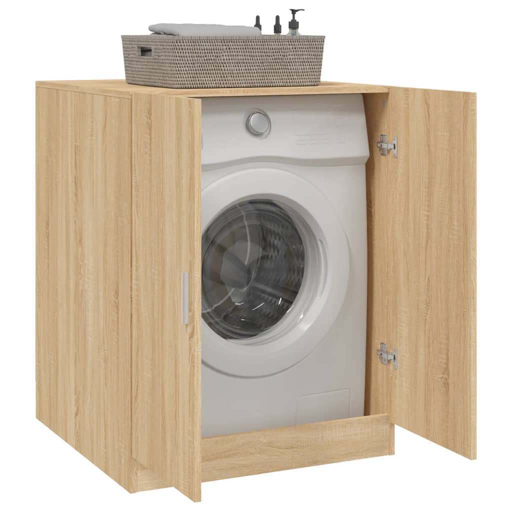 Waschmaschinenschrank Sonoma-Eiche 71x71,5x91,5 cm