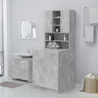 Thumbnail for Waschmaschinenschrank Betongrau 71x71,5x91,5 cm