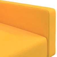 Thumbnail for Schlafsofa 2-Sitzer Gelb Samt