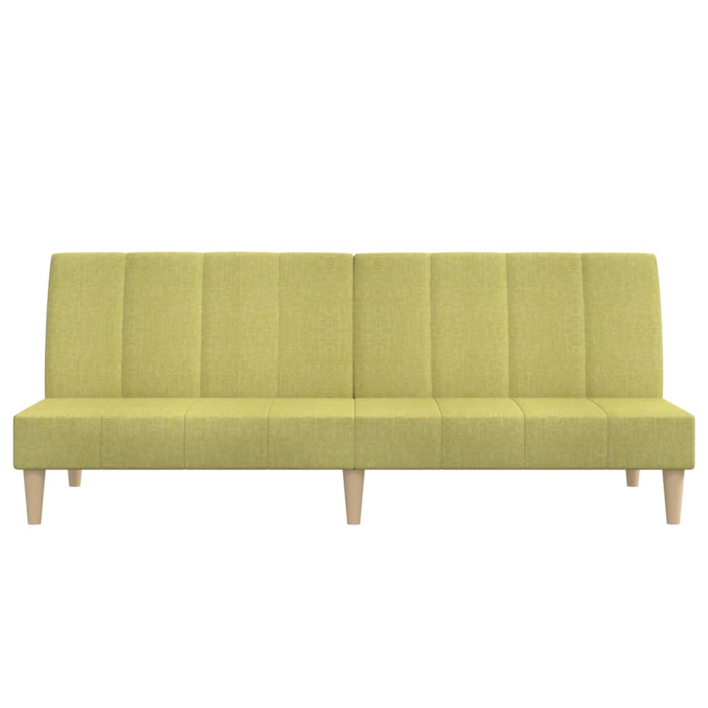 Schlafsofa 2-Sitzer Grün Stoff