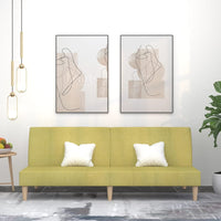 Thumbnail for Schlafsofa 2-Sitzer Grün Stoff