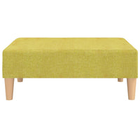 Thumbnail for Fußhocker Grün 78x56x32 cm Stoff