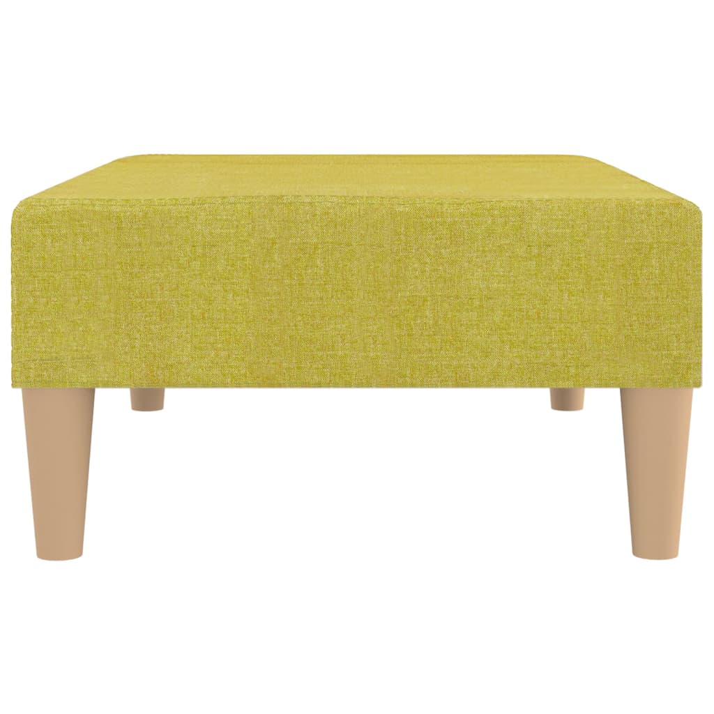 Fußhocker Grün 78x56x32 cm Stoff