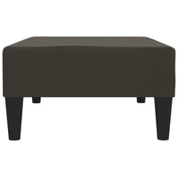 Thumbnail for Fußhocker Dunkelgrau 78x56x32 cm Samt