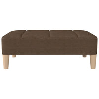 Thumbnail for Fußhocker Braun 78x56x32 cm Stoff