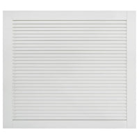 Thumbnail for Lamellentüren 4 Stk. Massivholz Kiefer Weiß 39,5x49,4 cm