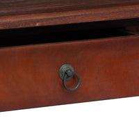 Thumbnail for Konsolentisch mit Schubladen Braun 110x30x75 cm Mahagoniholz