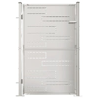 Thumbnail for Gartentor 100x150 cm Edelstahl