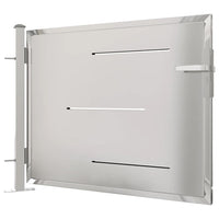 Thumbnail for Gartentor 100x75 cm Edelstahl