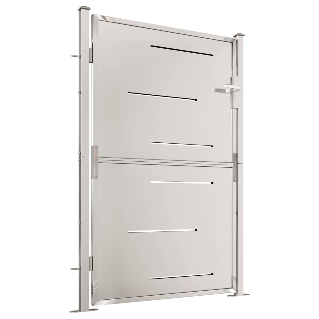 Gartentor 100x150 cm Edelstahl