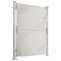 Thumbnail for Gartentor 100x125 cm Edelstahl