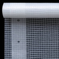 Thumbnail for Gitter-Abdeckplanen 2 Stk. 260 g/m² 1,5x20 m Weiß