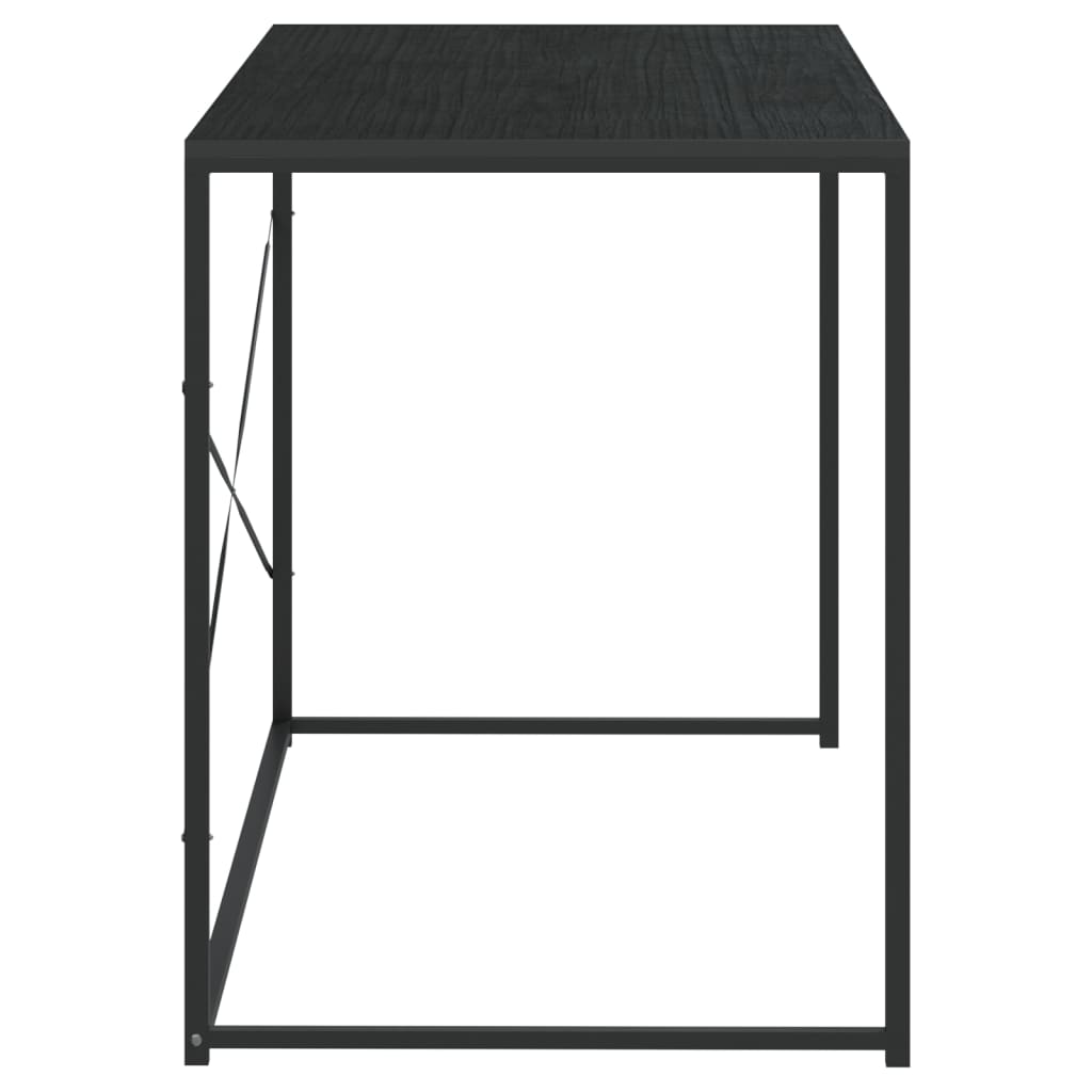 Computertisch Schwarz 110x60x70 cm Spanplatte