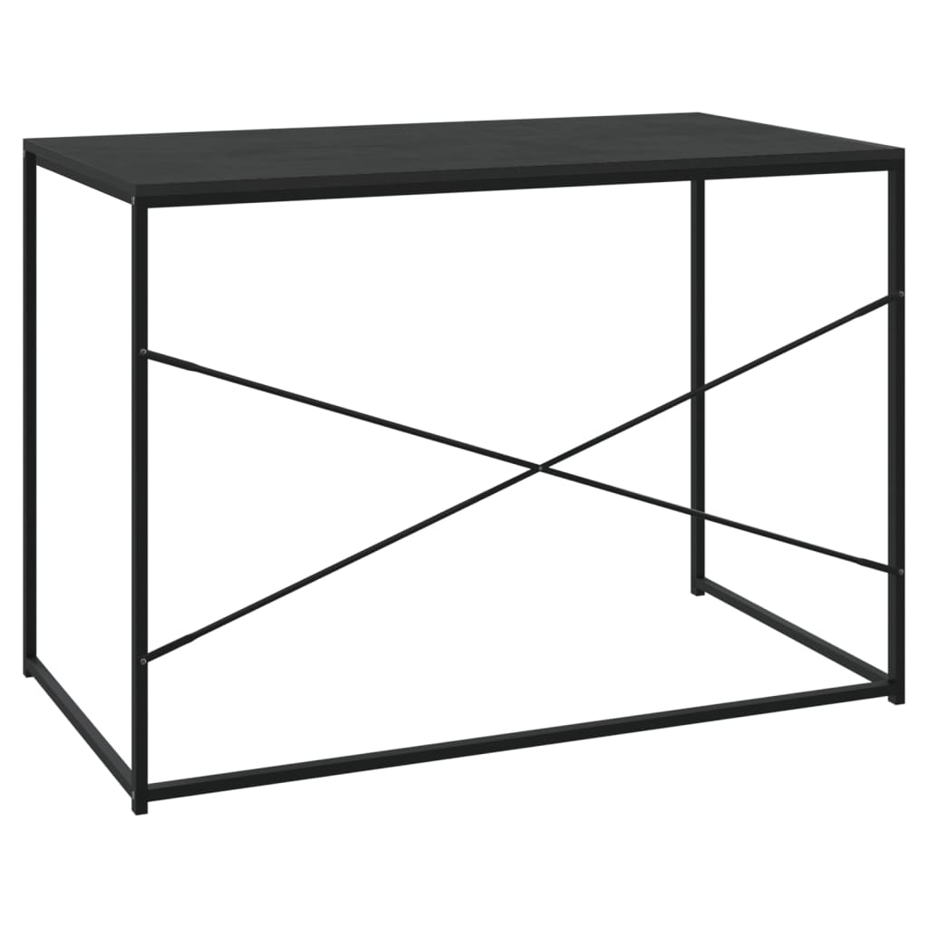 Computertisch Schwarz 110x60x70 cm Spanplatte