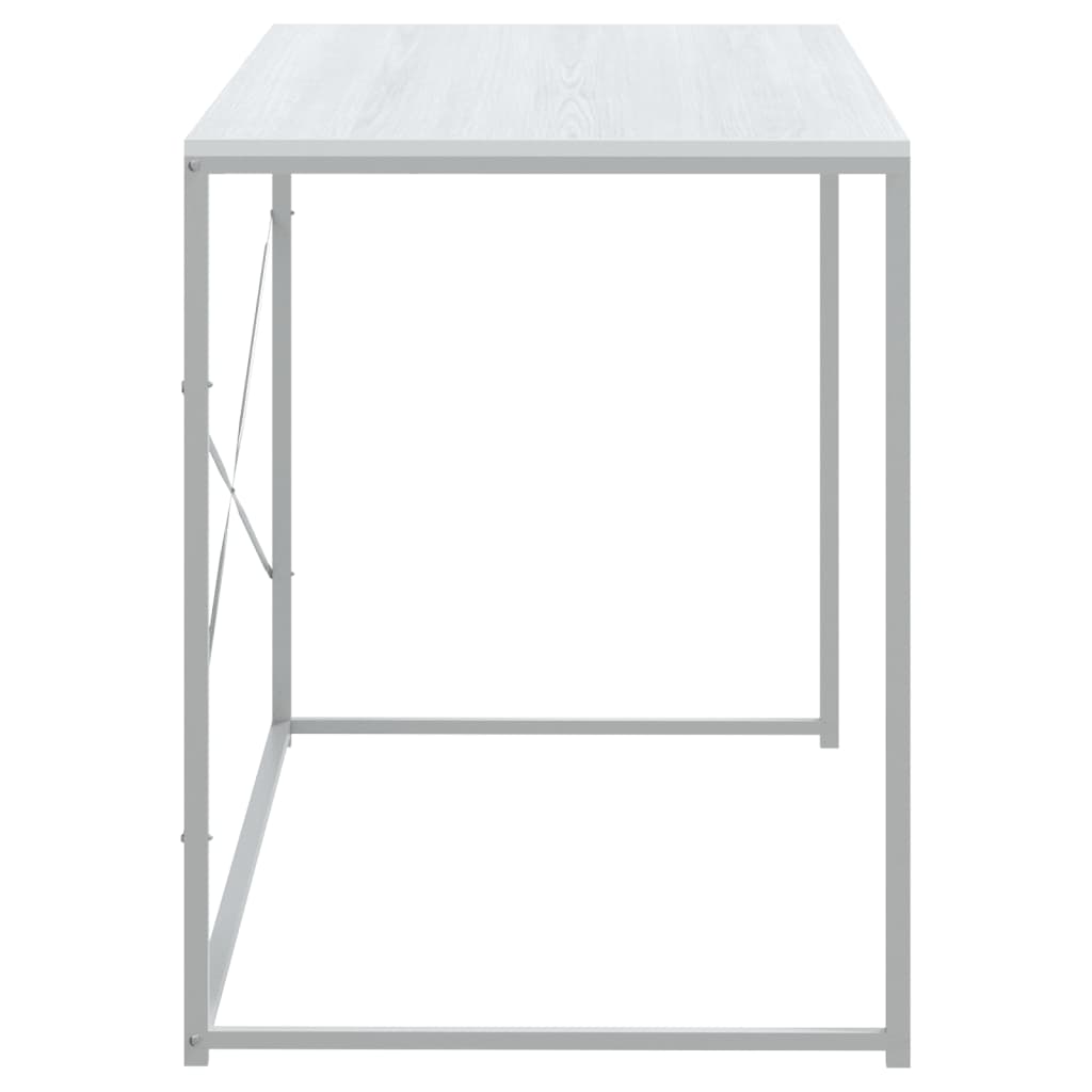 Computertisch Weiß 110x60x70 cm Spanplatte