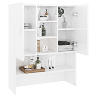 Thumbnail for Waschmaschinenschrank Hochglanz-Weiß