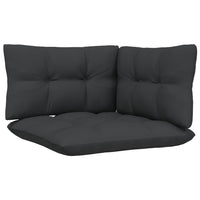 Thumbnail for 2-Sitzer-Gartensofa mit Kissen Weiß Massivholz Kiefer