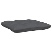 Thumbnail for 2-Sitzer-Gartensofa mit Kissen Schwarz Massivholz Kiefer