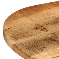 Thumbnail for Beistelltisch 60x(42-62) cm Massivholz Mango und Gusseisen