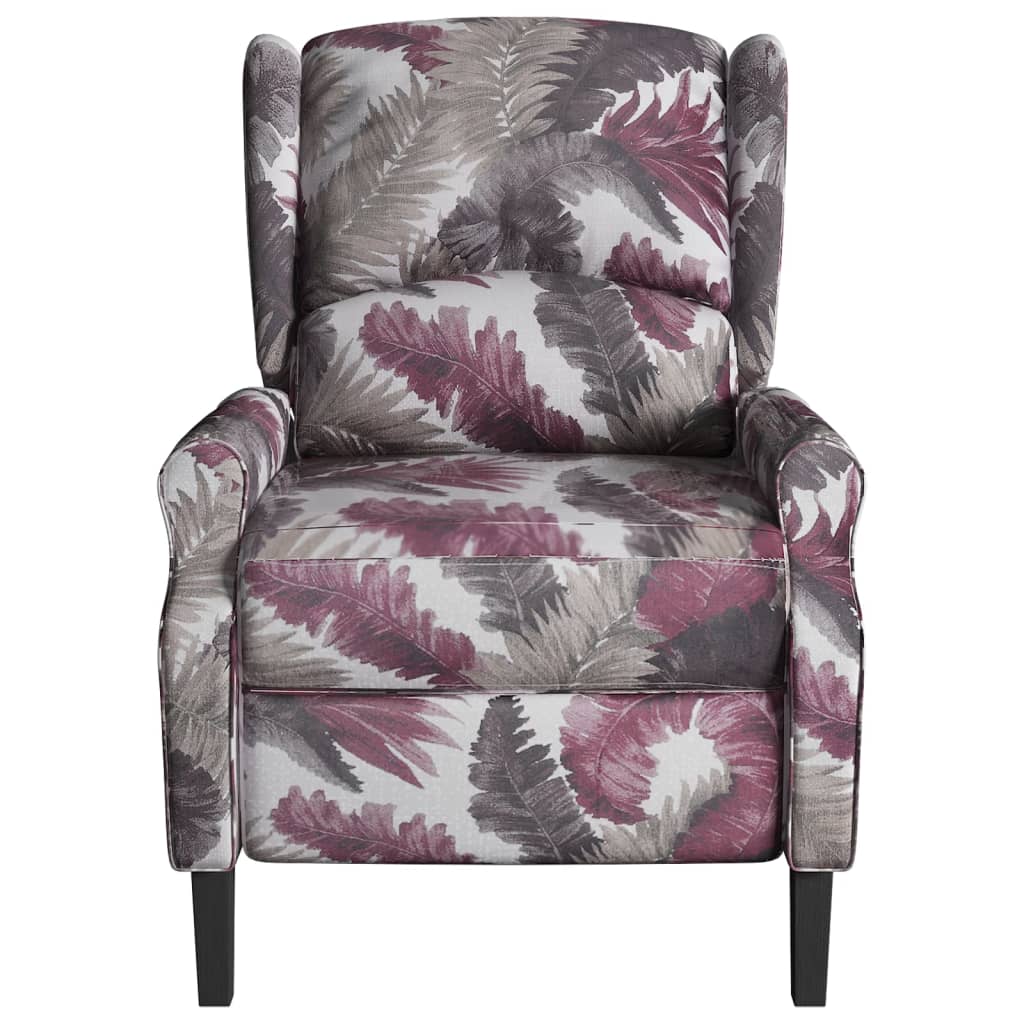 Massagesessel Blumenmuster Stoff