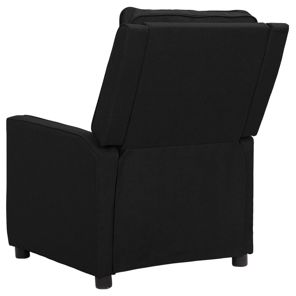 Massagesessel Schwarz Stoff