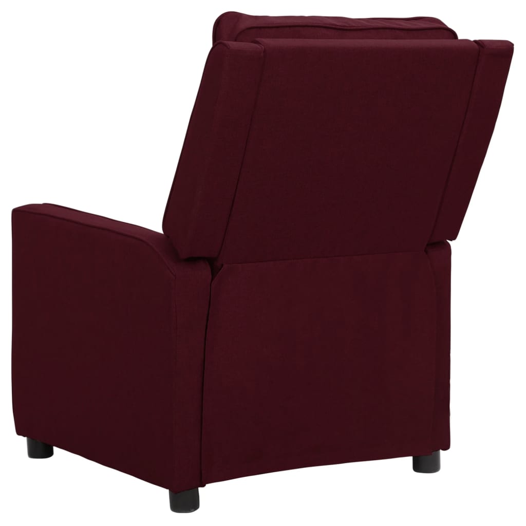 Massagesessel Lila Stoff