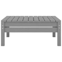 Thumbnail for 4-tlg. Garten-Lounge-Set Grau Massivholz Kiefer