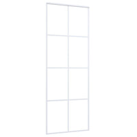 Thumbnail for Schiebetür ESG-Glas und Aluminium 76x205 cm Schwarz