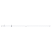 Thumbnail for Schiebetürbeschlag für Möbel Kohlenstoffstahl Weiß 183 cm