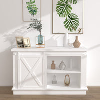 Thumbnail for Mini Schiebetürbeschlag Set für Schranktüren Carbonstahl 152 cm