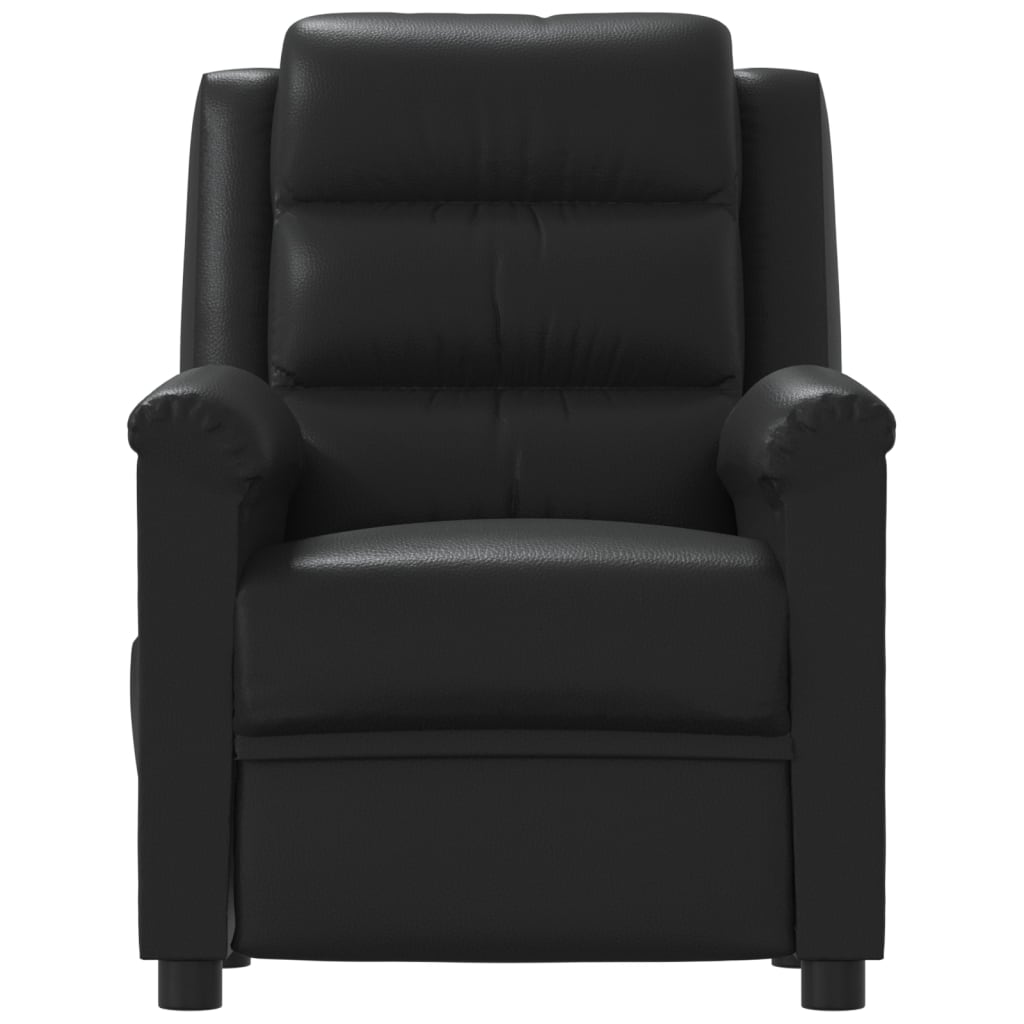 Massagesessel Schwarz Kunstleder