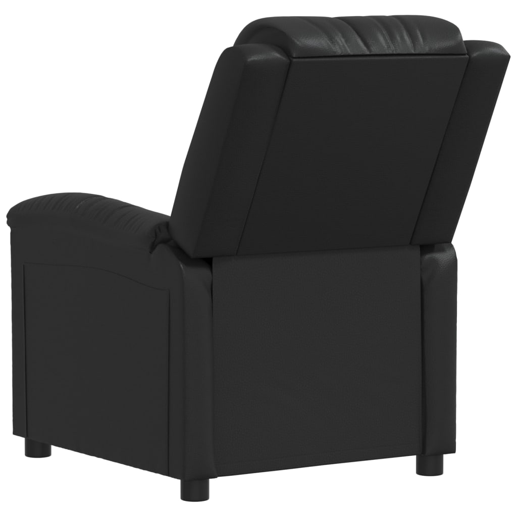 Massagesessel Schwarz Kunstleder