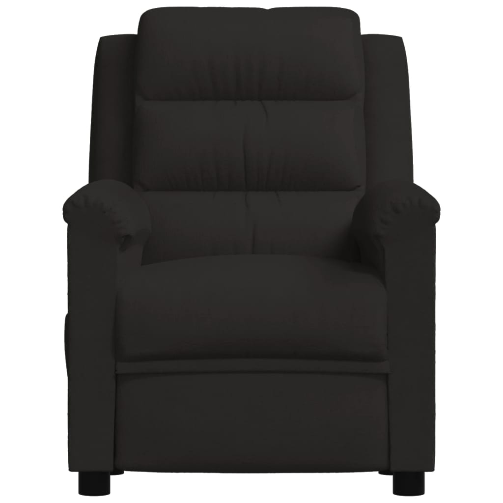 Massagesessel Schwarz Samt