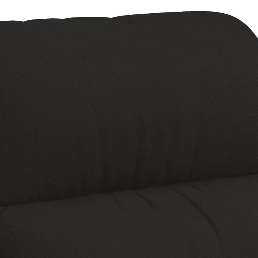 Massagesessel Schwarz Samt
