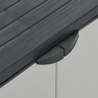 Thumbnail for Mülltonnenbox Grau und Schwarz 68x40x85 cm PP