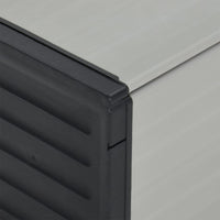 Thumbnail for Mülltonnenbox Grau 85x34x40 cm