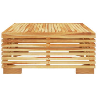 Thumbnail for Garten-Couchtisch 69,5x69,5x31 cm Massivholz Teak