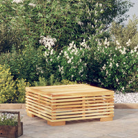 Thumbnail for Garten-Couchtisch 69,5x69,5x31 cm Massivholz Teak