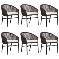 Thumbnail for 7-tlg. Garten-Essgruppe Braun