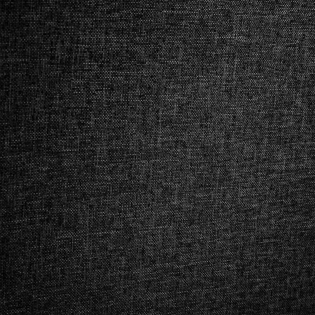 Massagesessel Elektrisch Schwarz Stoff