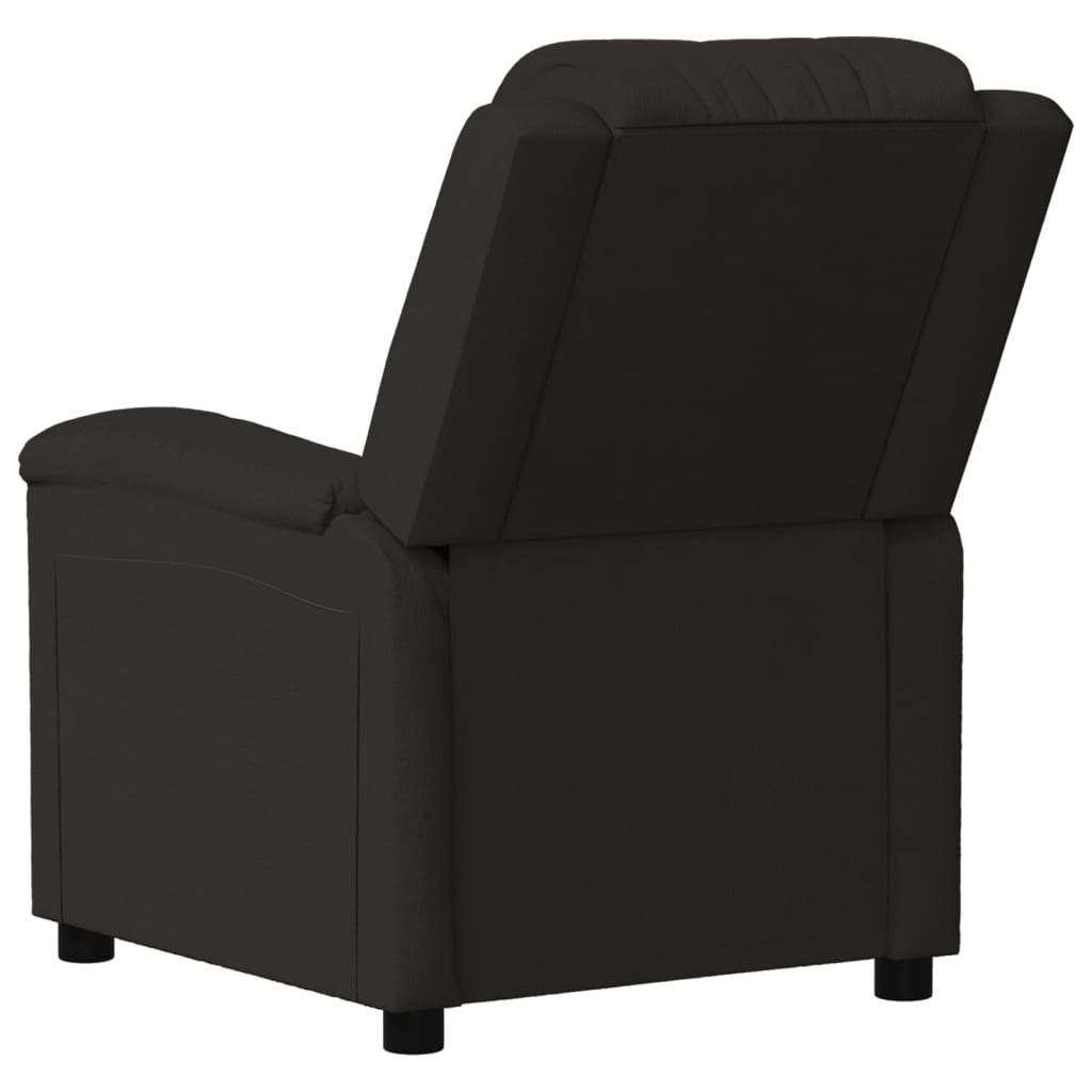 Massagesessel Elektrisch Schwarz Samt