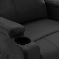 Thumbnail for Massagesessel mit Aufstehhilfe Schwarz Kunstleder