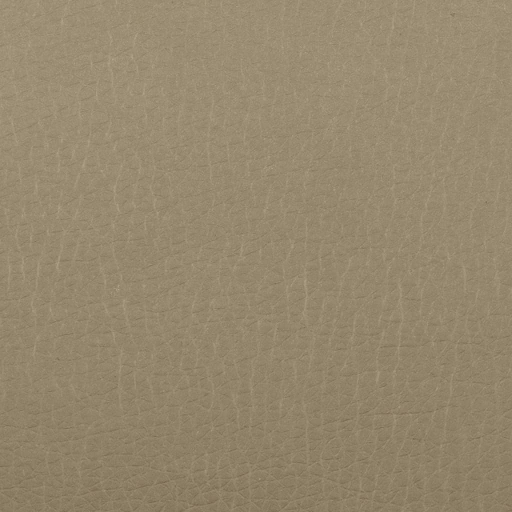 Massagesessel mit Aufstehhilfe Cappuccino-Braun Kunstleder