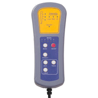 Thumbnail for Massagesessel Elektrisch Gelb Stoff