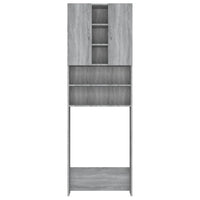Thumbnail for Waschmaschinenschrank Grau Sonoma 64x25,5x190 cm