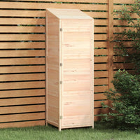 Thumbnail for Geräteschuppen 55x52x174,5 cm Massivholz Tanne