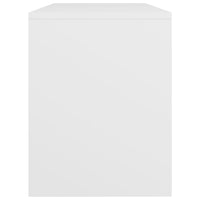 Thumbnail for Schminkhocker Weiß 70x35x45 cm Holzwerkstoff