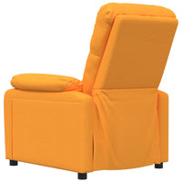 Thumbnail for Massagesessel Dunkelgelb Stoff