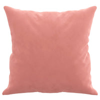 Thumbnail for Sofakissen 2 Stk. Rosa 40x40 cm Samt