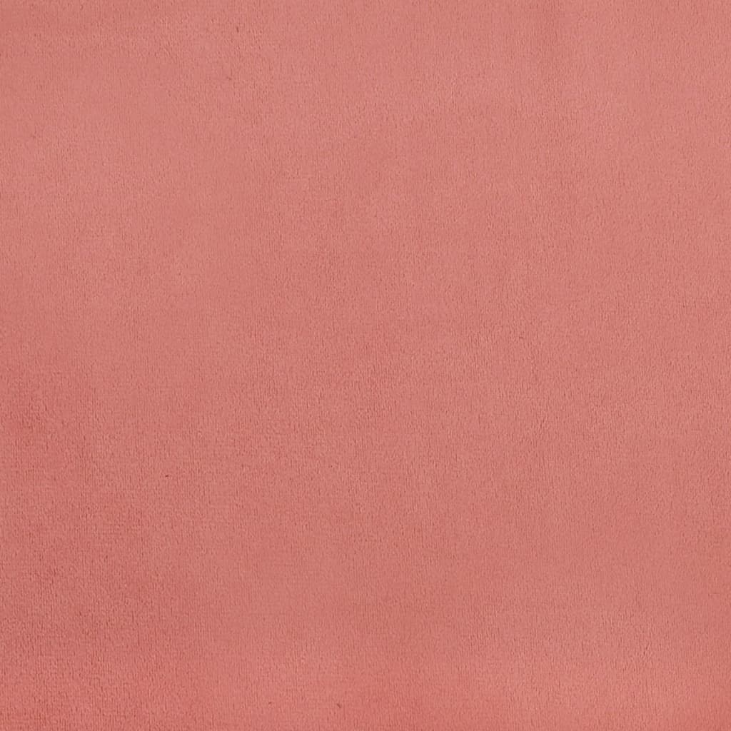 Sofakissen 2 Stk. Rosa 40x40 cm Samt